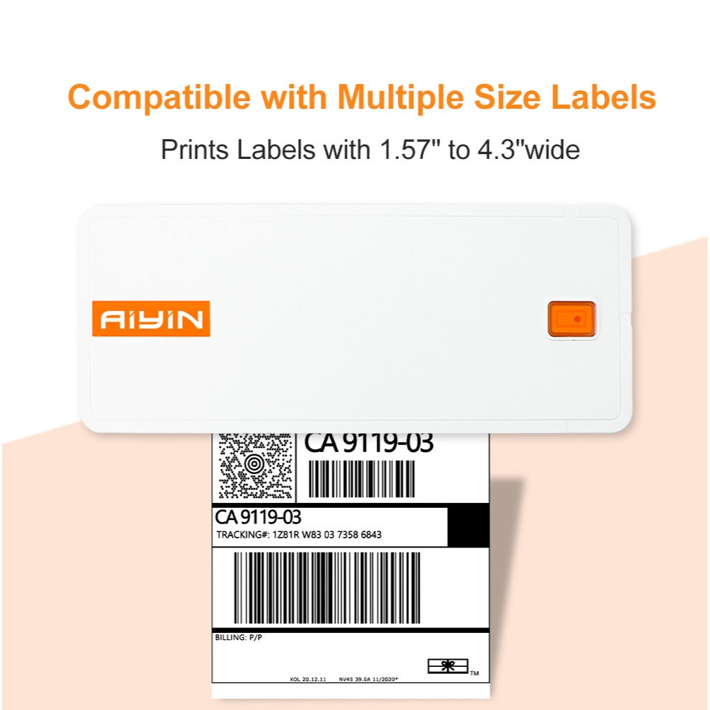 AiYin A81 Pro Printer Resi Pengiriman 110mm Online Shop 4 Inch Desktop Thermal Sticker Label Printer