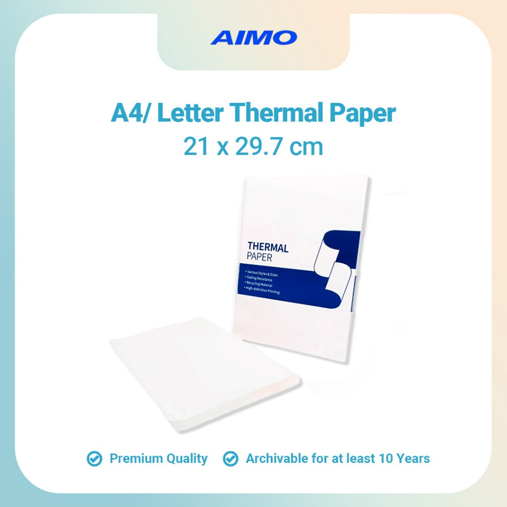AIMO Thermal Paper A4 M08E/Tattoo Paper Compatible with AIMO M08F Printer