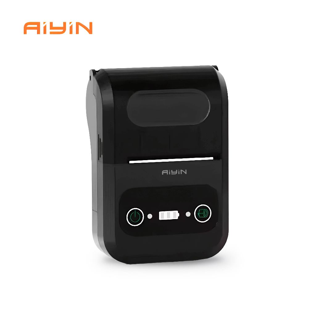 AiYin MN581 Printer Struk Dan Nota Kasir 58mm Portable Thermal Label Receipt Printer