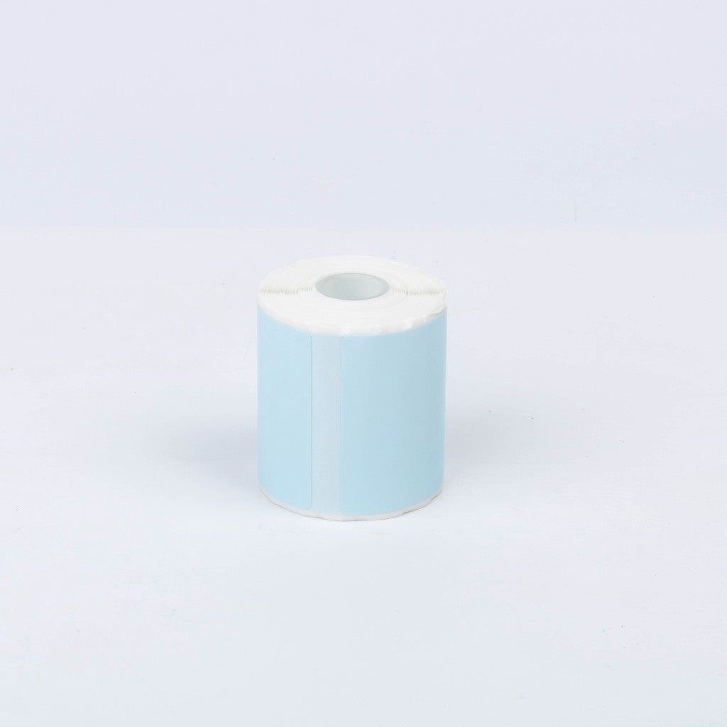 AiYin Thermal Paper 40mm x 30mm 230pcs/Roll Blue Label Sticker Paper for AiYin ID240 AD240 E40 A81