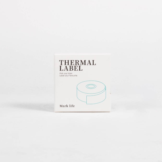 AIMO Sticker Thermal Paper 12mm X 40mm 3/8" X 1 1/2" 160 Labels/Roll D35 Thermal self-Adhesive Label