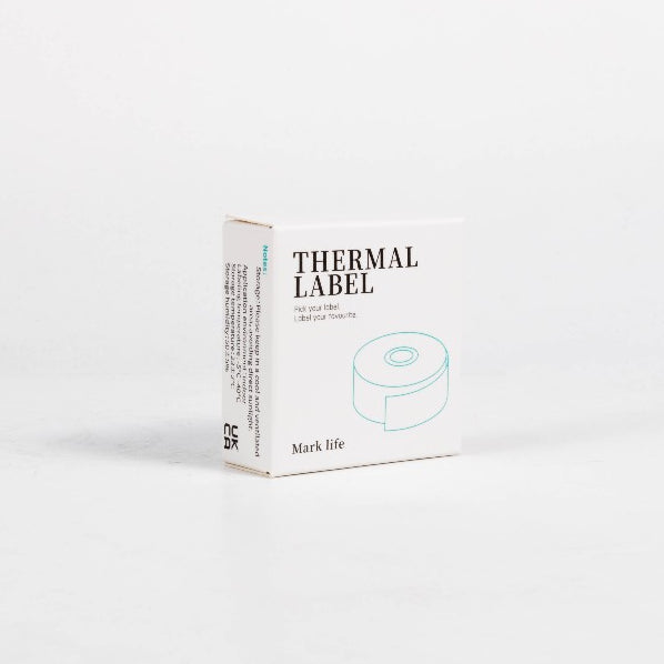 AIMO Sticker Thermal Paper 12mm X 40mm 3/8" X 1 1/2" 160 Labels/Roll D35 Thermal self-Adhesive Label