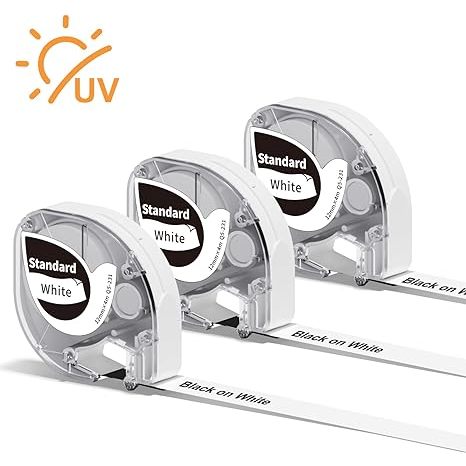 AIMO Sticker Thermal Paper for P12 Pro Label Tape Refill 12mm x 4mm (1/2" x 13')