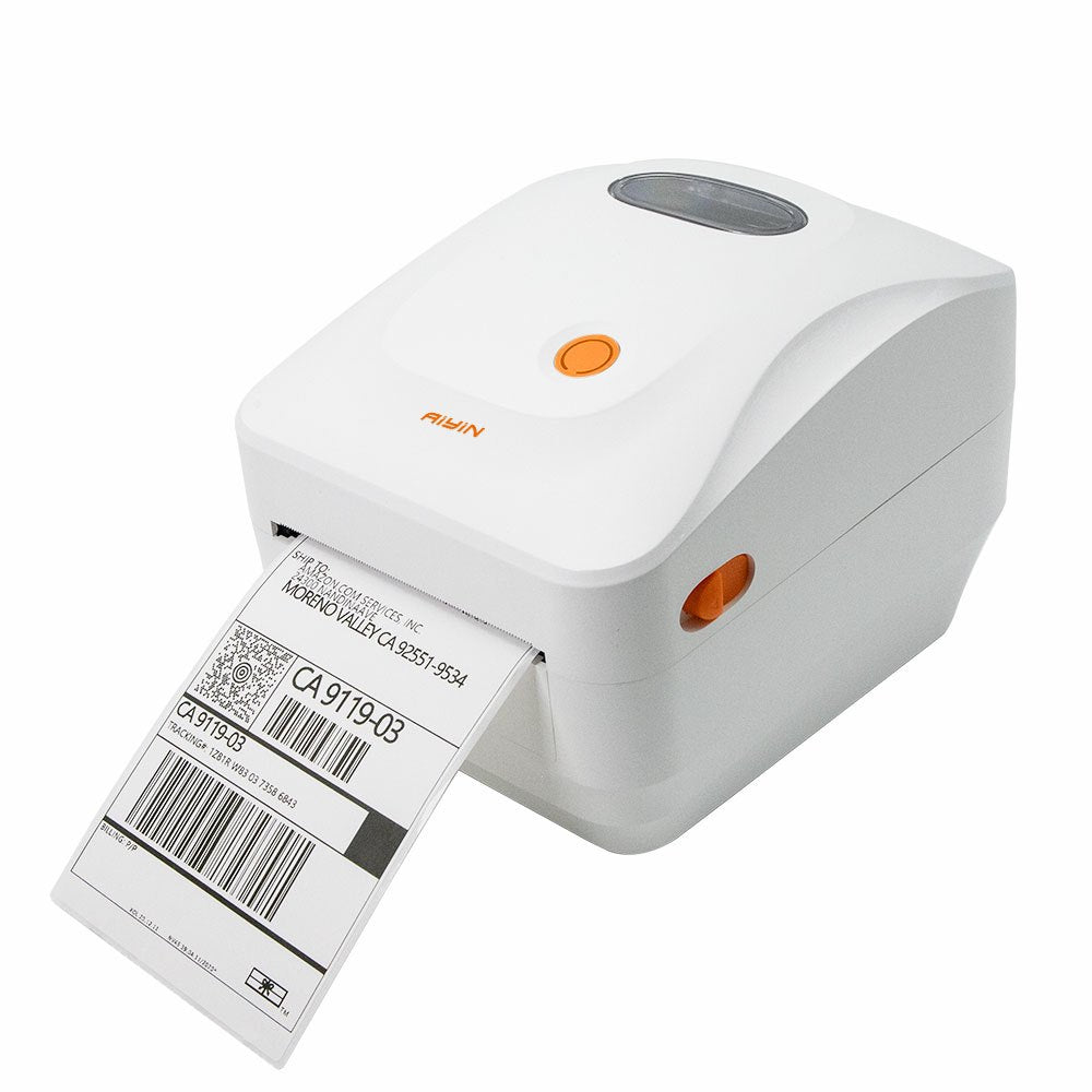 AiYin AD240 Pro Printer Resi Pengiriman 110mm Online Shop Industrial Grade Thermal Sticker Label Printer