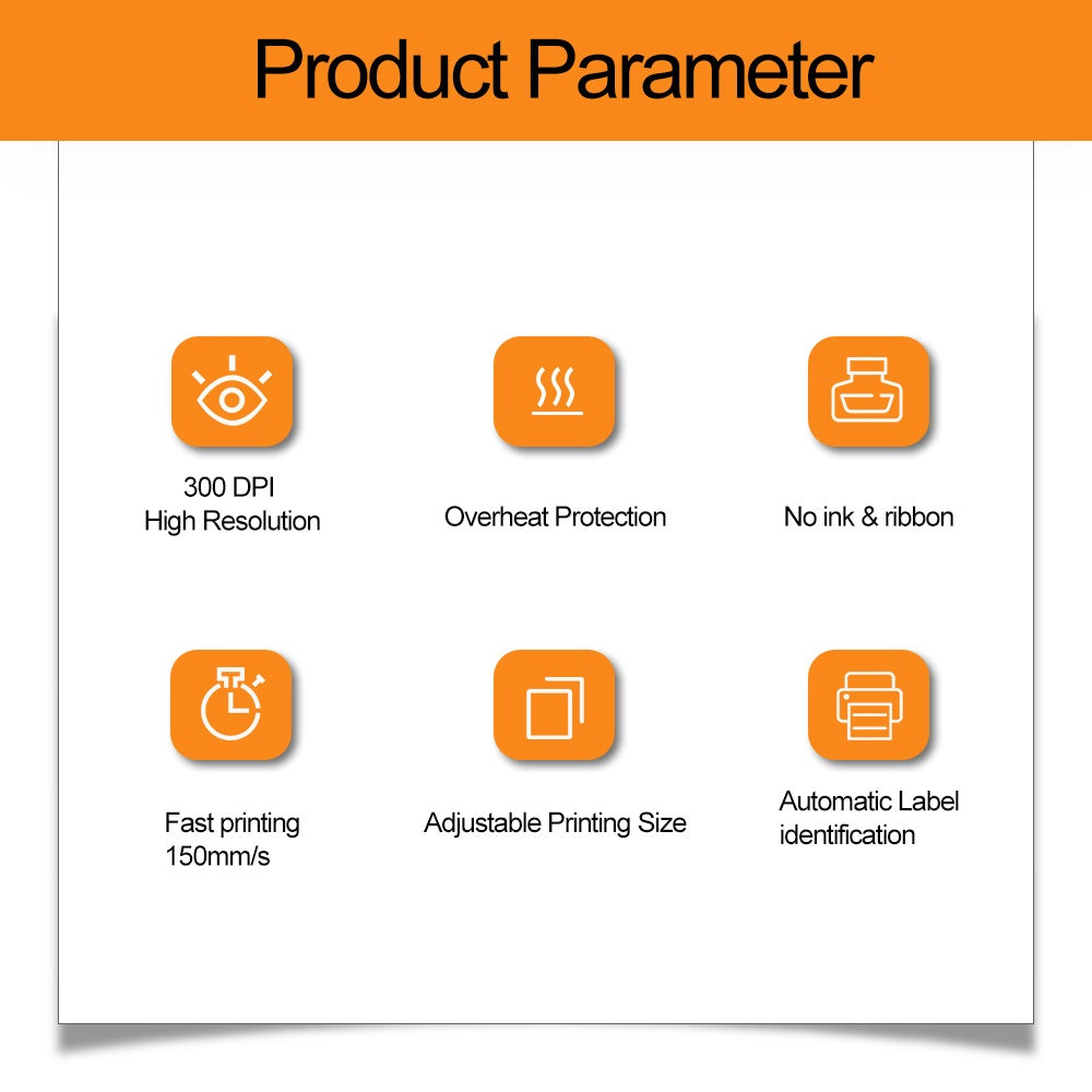AiYin A81 Pro Printer Resi Pengiriman 110mm Online Shop 4 Inch Desktop Thermal Sticker Label Printer