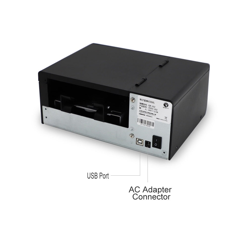 AiYin ID240 Printer Resi Pengiriman 110mm Online Shop Industrial Grade Thermal Sticker Label Printer