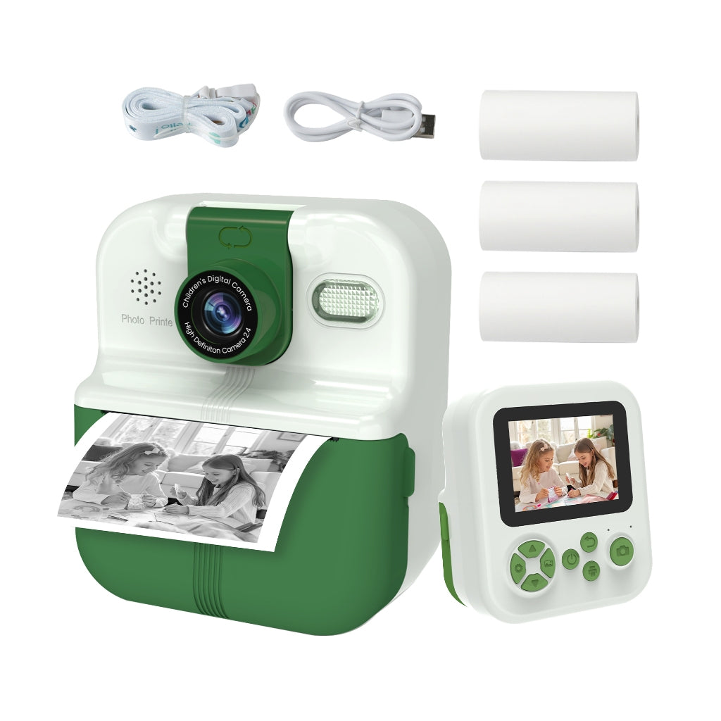 AIMO P02 Printing Photo Machine Printer Foto Mirip Polaroid Printer Foto Kertas Thermal Hitam Putih