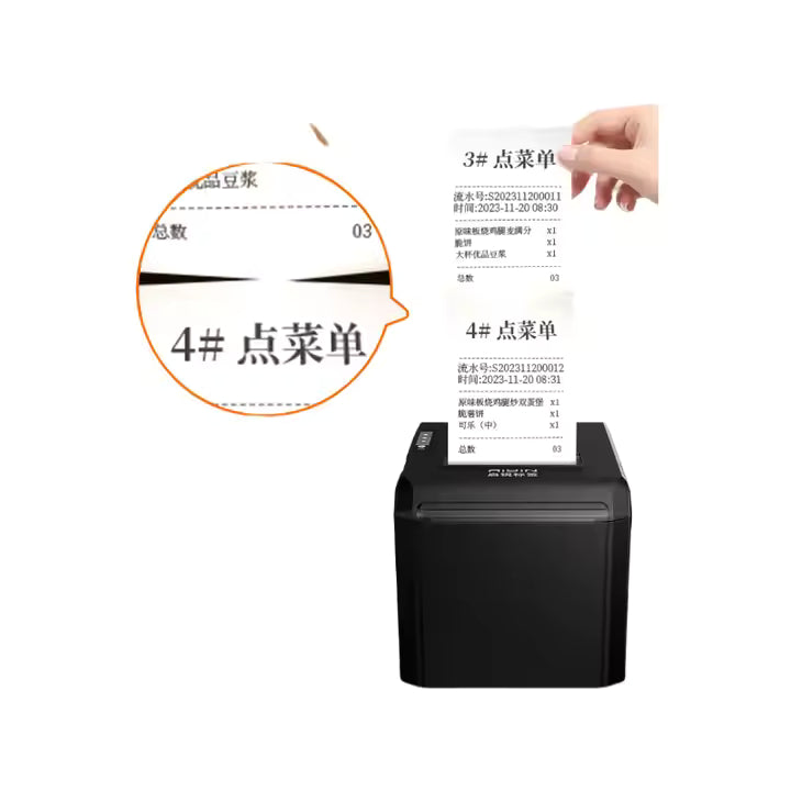 AiYin AN802 Printer Struk Dan Nota Kasir 80mm Thermal Label Printer