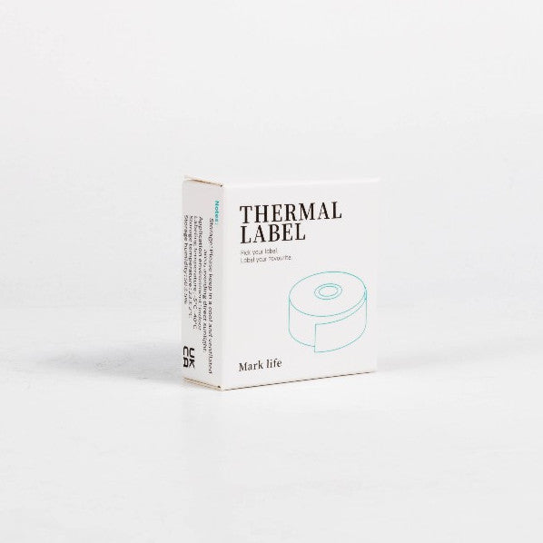 AiYin Sticker Thermal Paper 12mm X 40mm 3/8" X 1 1/2" 160pcs/Roll Thermal Self Adhesive Label for AiYin D11
