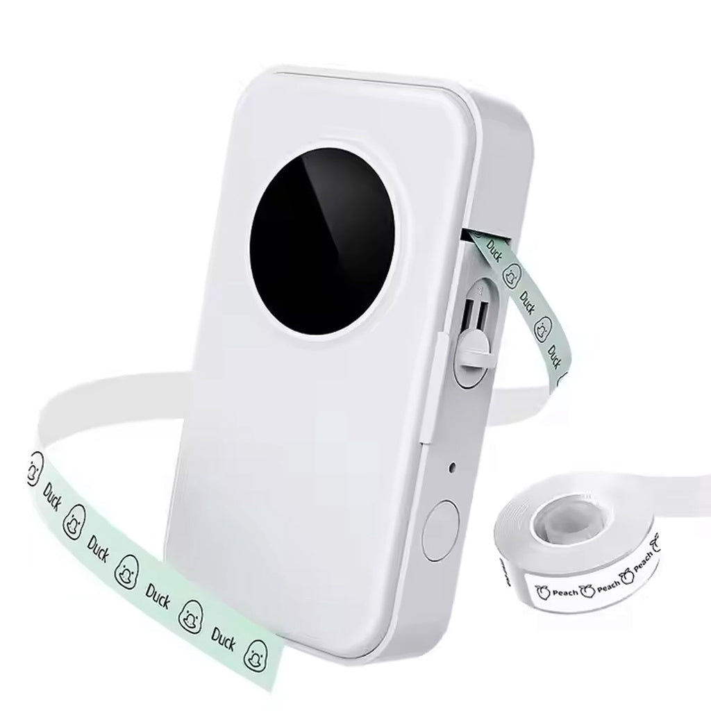 AIMO D35 Smart Label Pocket Thermal Printer Wireless Bluetooth Portable Mini Printer Label Inkless Tanpa Tinta <15 mm