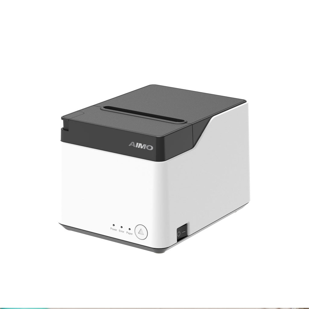 AIMO QF300 Receipt Printer 80 mm Barcode Thermal Printer Nota Kasir Inkless Tanpa Tinta